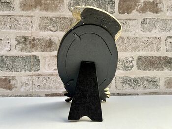 Gold Leopard Photo Frame 6x4 Luxury Animal Frame, 6 of 6