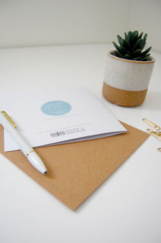 Happy Valentines Day Card, Flower Laurel, 3 of 3