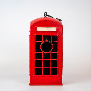 Red Telephone Box Birdhouse, 2 of 4