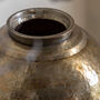 Souk Large Bronze Aluminium Vase, thumbnail 4 of 7