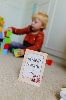 Toddler Milestone Cards With Keepsake Box, 2 of 12