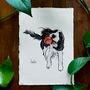 Personalised Pet Illustration In Watercolour, thumbnail 7 of 10