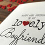 Personalised 18th Birthday Card For Special Boyfriend, Handmade Card, thumbnail 4 of 4