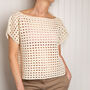 Sorrento Cotton Top Easy Crochet Kit, thumbnail 1 of 8