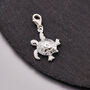 Turtle Solid Silver Charm, thumbnail 5 of 9