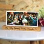Personalised Wedding Anniversary Panoramic Print Holder, thumbnail 1 of 12