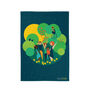 Earth Party People Organic Cotton Tea Towel, thumbnail 1 of 9