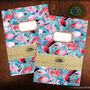 Flamboyance Of Flamingos Lined And Plain Notebook Set, thumbnail 1 of 7