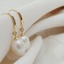 'Liwanag' Radiance Biwa Pearl Drop Earrings, thumbnail 12 of 12