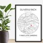 Personalised Our First Home, Housewarming Gift Print, thumbnail 1 of 5