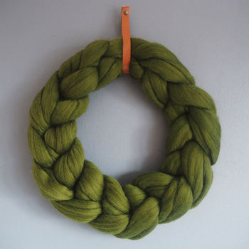 Knitted Christmas Wreath, 7 of 12