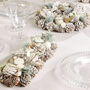 Merry And Bright White Christmas Candle Centerpiece, thumbnail 1 of 4