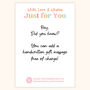 Thank You Wish Box, Letterbox Gift To Say Thank You, thumbnail 2 of 3