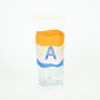 Personalised Wavy Stripe Initial Printed Pint Glass, thumbnail 5 of 9