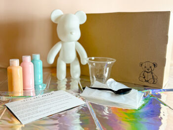 Paint Drip Bear Kit, 2 of 12