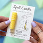 Yellow Spell Candle Happiness, Creativity And Clarity, thumbnail 1 of 2