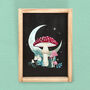Framed Mystical Woodland Mushroom Wall Art, thumbnail 1 of 3