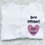 Personalised Twin Baby Grows | Twin Gifts, thumbnail 7 of 9