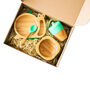 Bamboo Snail Plate Weaning Gift Set Green, thumbnail 2 of 3