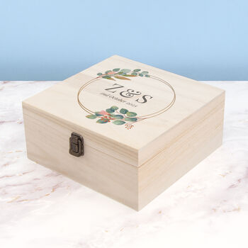 Personalised Wedding Date Memory Box, 12 of 12
