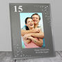 Personalised Diamante Age Birthday Photo Frame, thumbnail 1 of 7