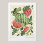 Watermelon Art Print, thumbnail 5 of 7