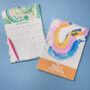 2023 Paint Strokes Wall Calendar | A4 Calendar, thumbnail 1 of 9