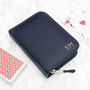 Personalised Leather Double Playing Cards Case, thumbnail 10 of 12