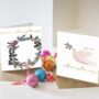 Eight Luxury Wreath Charity Christmas Cards, thumbnail 1 of 5