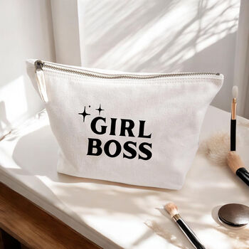 Girl Boss Canvas Pouch, 2 of 2