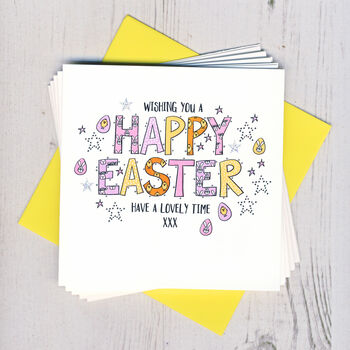 Pack Of Five Mixed Easter Cards, 5 of 6