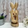 Wooden Wine Bottle Holder Home, Couple Wedding Decor, thumbnail 5 of 8