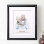 Personalised Family Line Portrait For Birthday Presents, thumbnail 7 of 11