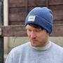 Personalised 'Patch' Beanie Hat, thumbnail 1 of 4