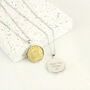 Personalised 80th Birthday Threepence Coin Necklace, thumbnail 8 of 10