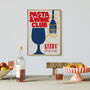 Pasta And Wine Poster, thumbnail 8 of 9