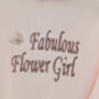 Girl's Personalised Bridesmaid Flower Girl Gown, thumbnail 3 of 8