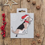 Beagle Dog Christmas Tree Decoration Personalisation Available, thumbnail 2 of 6