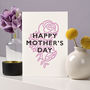 'Happy Mother's Day' Botanical Letterpress Card, thumbnail 1 of 3