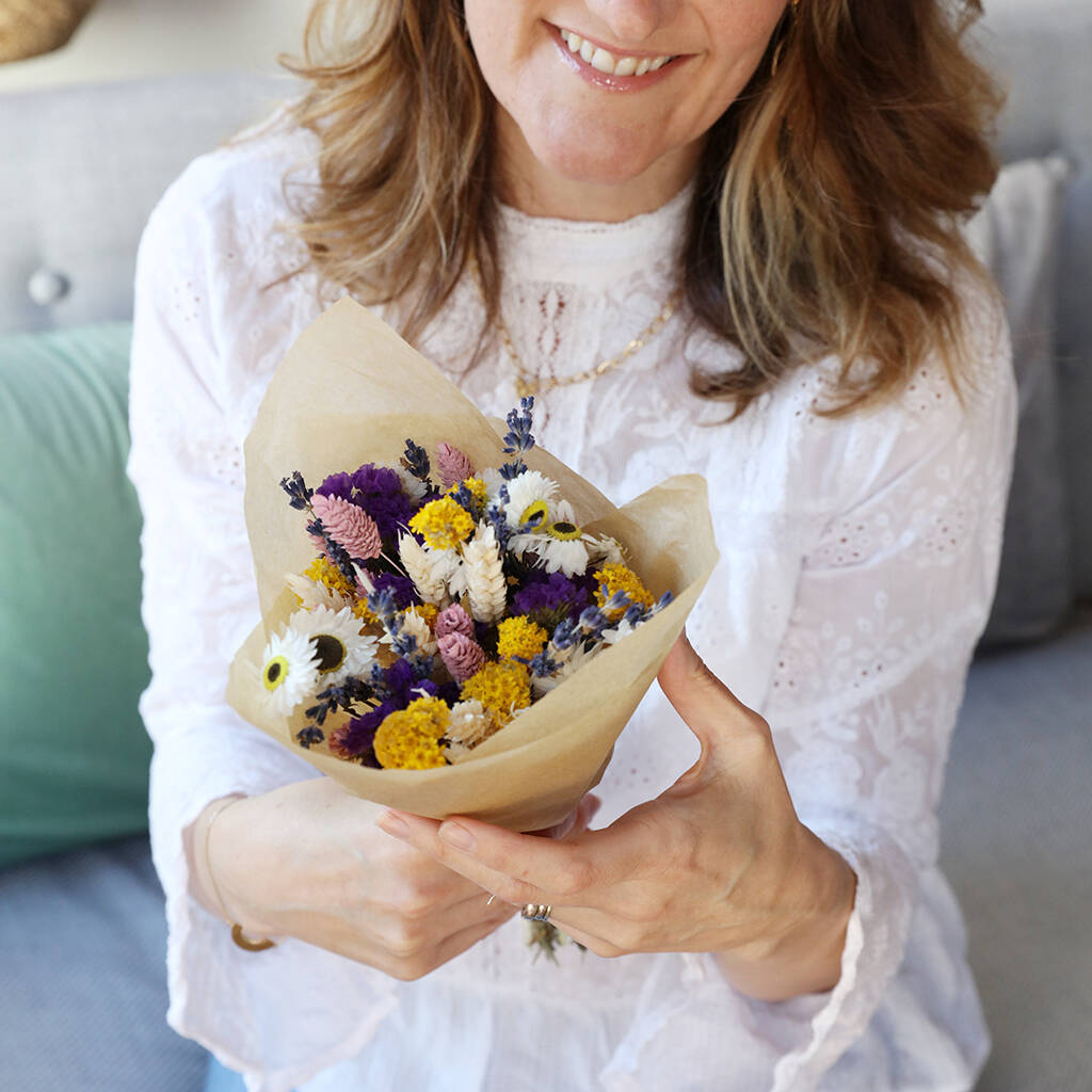 Dried Flower Bouquet By Lisa Angel