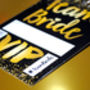 Team Bride Vip Pass Hen Party Lanyard Favours, thumbnail 12 of 12