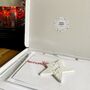 Personalised Christmas Decoration Card Pack Of Four, thumbnail 2 of 3