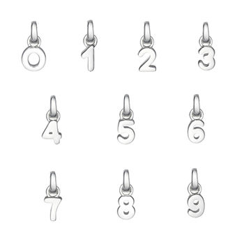Girls Sterling Silver Name Pendant, 9 of 9
