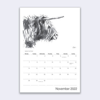 2022 Cow Calendar, 6 of 6
