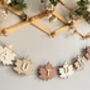 Autumn Bunting Wooden Autumnal Home Decoration Garland, thumbnail 1 of 9