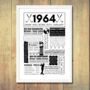 Personalised 60th Birthday Golf Print, thumbnail 2 of 8