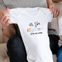 Personalised I'm The Rainbow After The Storm Baby Vest, thumbnail 4 of 6