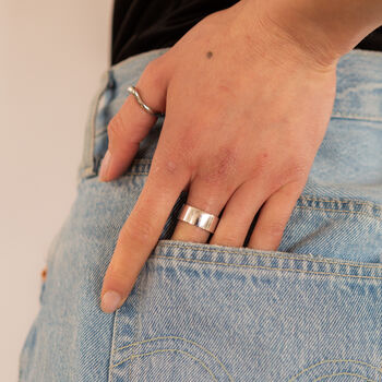 Silver Plated Statement Ring, 4 of 10