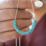 Turquoise Gemstone Beaded Necklace, thumbnail 1 of 6