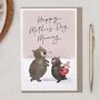 Cute Bears, Happy Mother's Day Card Mummy, thumbnail 1 of 2